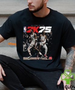 Jayson Tatum And A’Ja Wilson Are The Cover Athletes Of NBA 2K25 Classic T Shirt