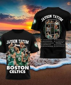 Jayson Tatum Boston Celtics 3D T Shirt