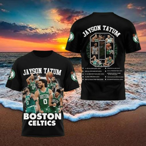 Jayson Tatum Boston Celtics 3D T Shirt