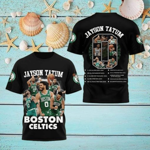 Jayson Tatum Boston Celtics 3D T Shirt