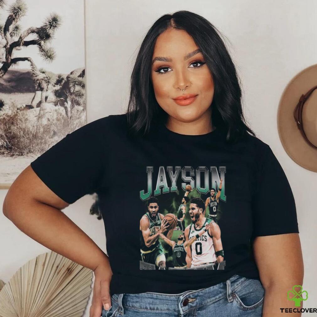 Jayson Tatum Boston Celtics NBA Basketball Black Crew T Shirt Jayson Tatum Boston Celtics NBA Basketball Black Crew T Shirt