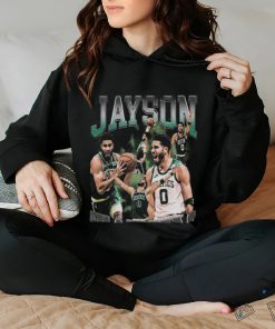 Jayson Tatum Boston Celtics NBA Basketball Black Crew T Shirt 1 Jayson Tatum Boston Celtics NBA Basketball Black Crew T Shirt