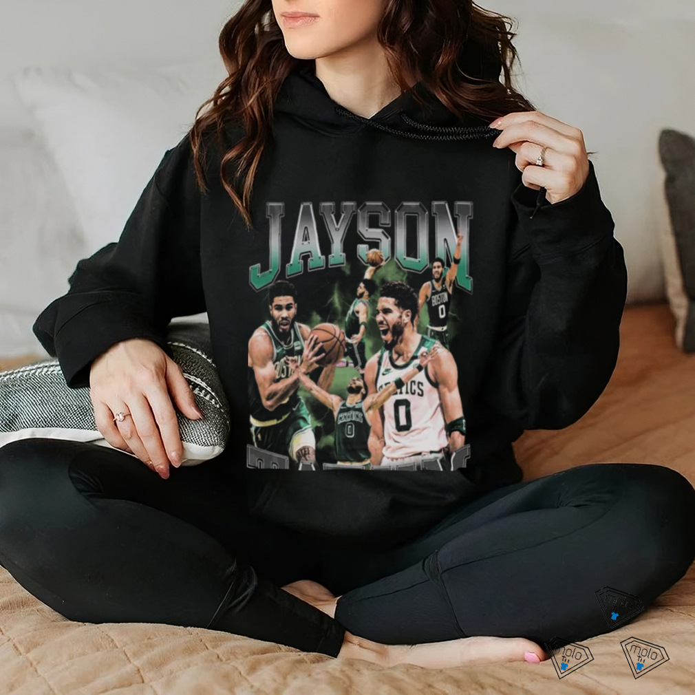 Jayson Tatum Boston Celtics NBA Basketball Black Crew T Shirt Jayson Tatum Boston Celtics NBA Basketball Black Crew T Shirt