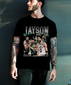 Jayson Tatum Boston Celtics NBA Basketball Black Crew T Shirt 3 Jayson Tatum Boston Celtics NBA Basketball Black Crew T Shirt