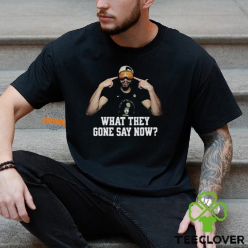 Jayson Tatum Boston Celtics What They Gone Say Now 2024 NBA Champions Vintage T Shirt