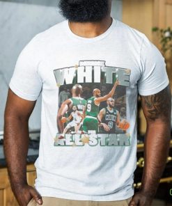 Jayson Tatum Wearing Derrick White For All Star 2024 Shirt