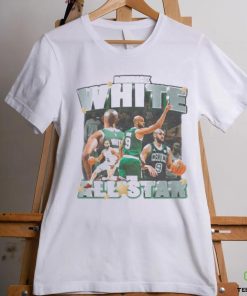 Jayson Tatum Wearing Derrick White For All Star 2024 Shirt