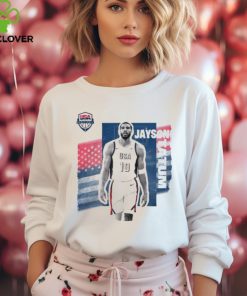 Jayson Tatum White USA Basketball 2024 Summer Olympics Player Cutout Unisex T Shirt