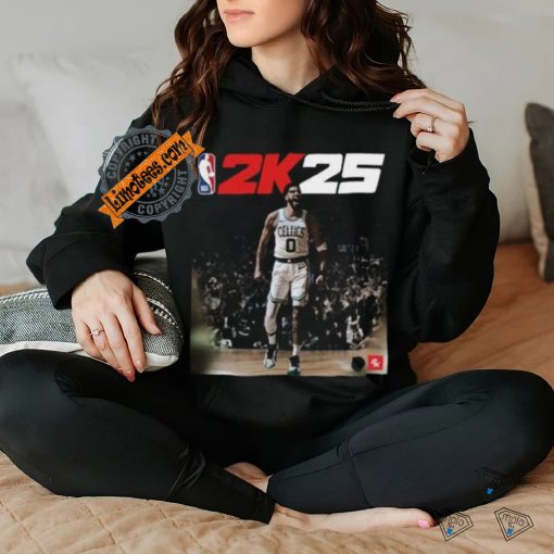 Jayson tatum is our NBA 2k25 standard cover athlete vintage T hoodie, sweater, longsleeve, shirt v-neck, t-shirt