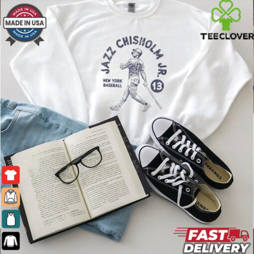 Jazz Chisholm Jr. New York Yankees MLB baseball stamp vintage shirt