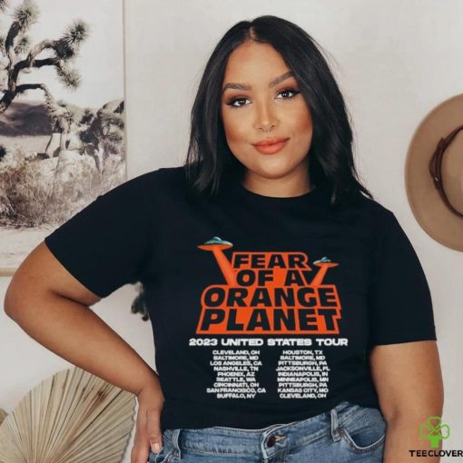 Fear of a Orange Planet 2023 United States Tour Shirt