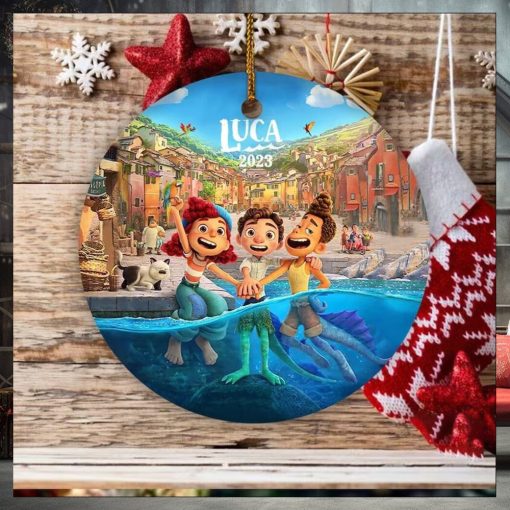 Personalized Luca Christmas 2023 Ornament, Luca and Friends 2023 Ornament