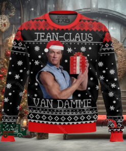 Jean Claus Van Damme Christmas Ugly Christmas Sweater