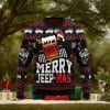 We Whiskey You A Merry Ugly Christmas Sweater Thankgiving Gift Men Women
