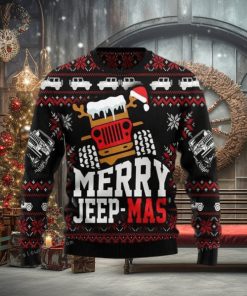 Jeep Mas Christmas Ugly Sweater
