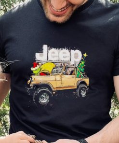 Jeep Santa Grinch stole Christmas shirt