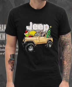 Jeep Santa Grinch stole Christmas hoodie, sweater, longsleeve, shirt v-neck, t-shirt