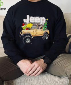 Jeep Santa Grinch stole Christmas hoodie, sweater, longsleeve, shirt v-neck, t-shirt