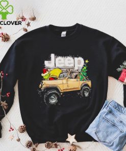 Jeep Santa Grinch stole Christmas hoodie, sweater, longsleeve, shirt v-neck, t-shirt