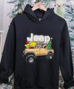 Jeep Santa Grinch stole Christmas hoodie, sweater, longsleeve, shirt v-neck, t-shirt