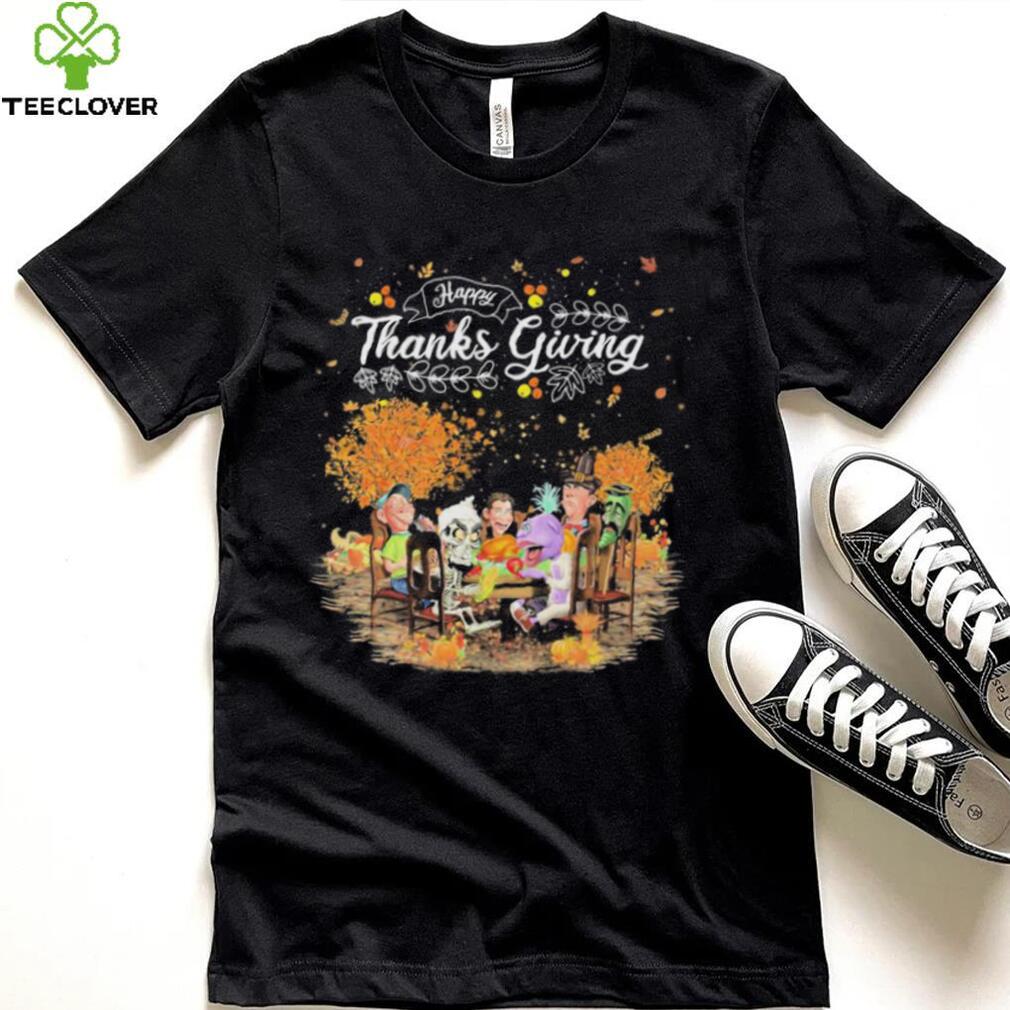 Jeff Dunham Characters Party Happy Thanksgiving Shirt Jeff Dunham Characters Party Happy Thanksgiving Shirt