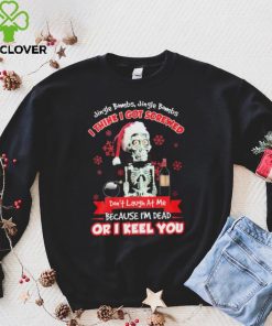 Jeff Dunham Santa Jingle Bombs Jingle Bombs I Think Got Screwed Don’t Laugh At Me Because I’m Dead Or I Keel You Shirt