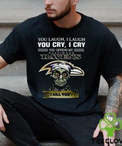 Jeff Dunham You Laugh I Laugh You Offend My Baltimore Ravens I Kill You Logo T Shirt