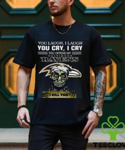 Jeff Dunham You Laugh I Laugh You Offend My Baltimore Ravens I Kill You Logo T Shirt