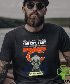 Jeff Dunham You Laugh I Laugh You Offend My Chicago Bears I Kill You Logo T Shirt