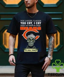 Jeff Dunham You Laugh I Laugh You Offend My Chicago Bears I Kill You Logo T Shirt