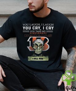 Jeff Dunham You Laugh I Laugh You Offend My Cincinnati Bengals I Kill You Logo T Shirt
