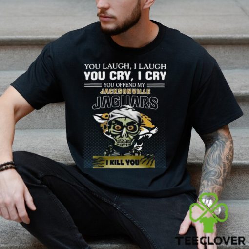 Jeff Dunham You Laugh I Laugh You Offend My Jacksonville Jaguars I Kill You Logo T Shirt