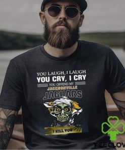 Jeff Dunham You Laugh I Laugh You Offend My Jacksonville Jaguars I Kill You Logo T Shirt