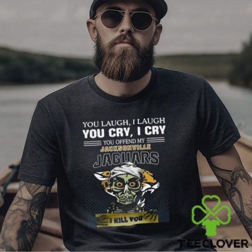 Jeff Dunham You Laugh I Laugh You Offend My Jacksonville Jaguars I Kill You Logo T Shirt