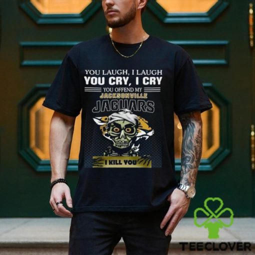 Jeff Dunham You Laugh I Laugh You Offend My Jacksonville Jaguars I Kill You Logo T Shirt