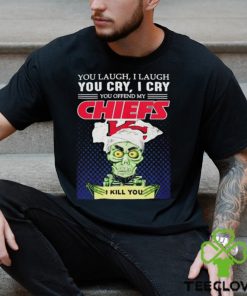 Jeff Dunham You Laugh I Laugh You Offend My Kansas City Chiefs I Kill You Logo T Shirt