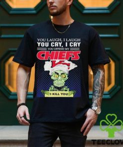 Jeff Dunham You Laugh I Laugh You Offend My Kansas City Chiefs I Kill You Logo T Shirt