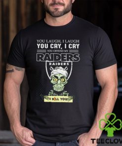 Jeff Dunham You Laugh I Laugh You Offend My Las Vegas Raiders I Kill You Logo T Shirt