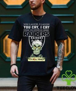 Jeff Dunham You Laugh I Laugh You Offend My Las Vegas Raiders I Kill You Logo T Shirt