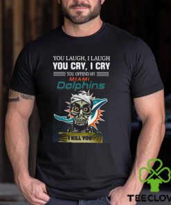 Jeff Dunham You Laugh I Laugh You Offend My Miami Dolphins I Kill You Logo T Shirt