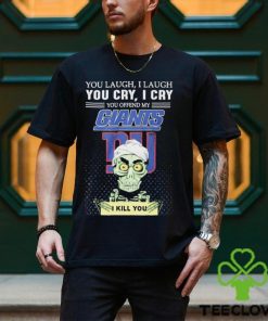 Jeff Dunham You Laugh I Laugh You Offend My New York Giants I Kill You Logo T Shirt
