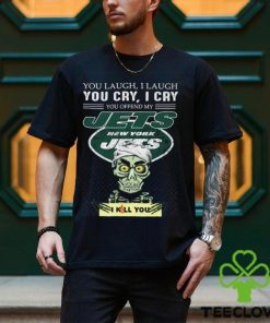 Jeff Dunham You Laugh I Laugh You Offend My New York Jets I Kill You Logo T Shirt