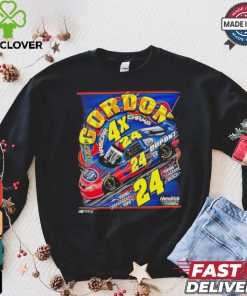 Jeff Gordon #24 4X NASCAR Champ Dupont Black T shirt