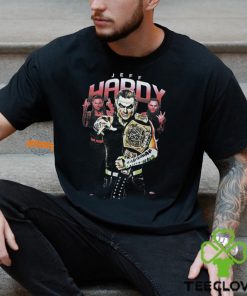 Jeff Hardy Championship Belt Painted Face Mens Black T shirt