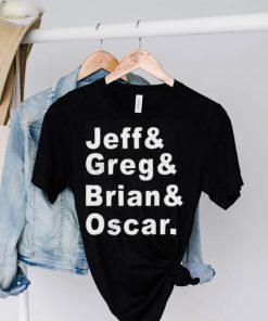 Jeff greg brian oscar hoodie, sweater, longsleeve, shirt v-neck, t-shirt