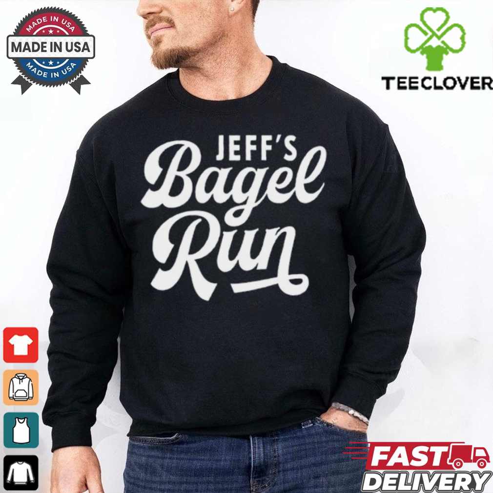 Jeff_s Bagel Run Shirt Jeff_s Bagel Run Shirt