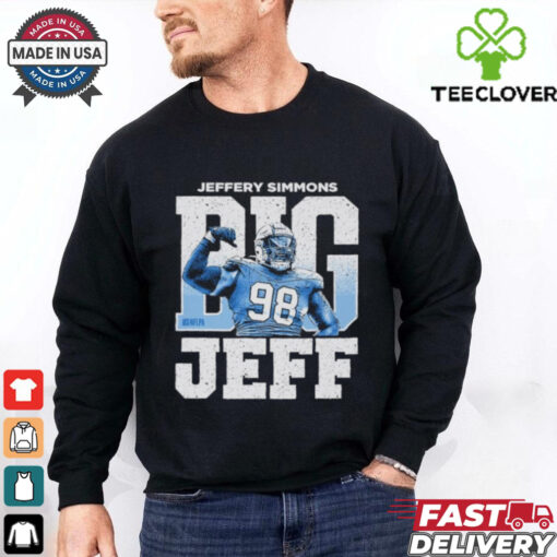 Jeffery simmons tennessee big Jeff flex shirt