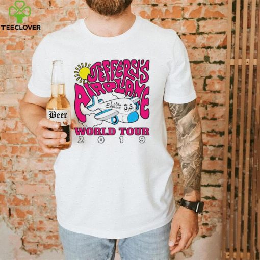 Jeffery’s airplane world tour 2019 shirt