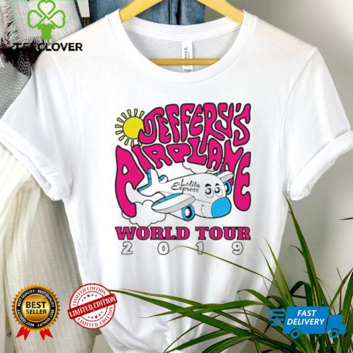 Jeffery’s airplane world tour 2019 shirt