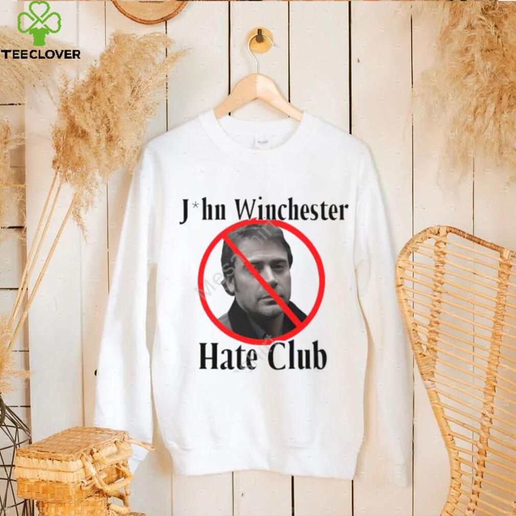 Jeffrey Dean Morgan John Winchester Hate Club Shirt Jeffrey Dean Morgan John Winchester Hate Club Shirt